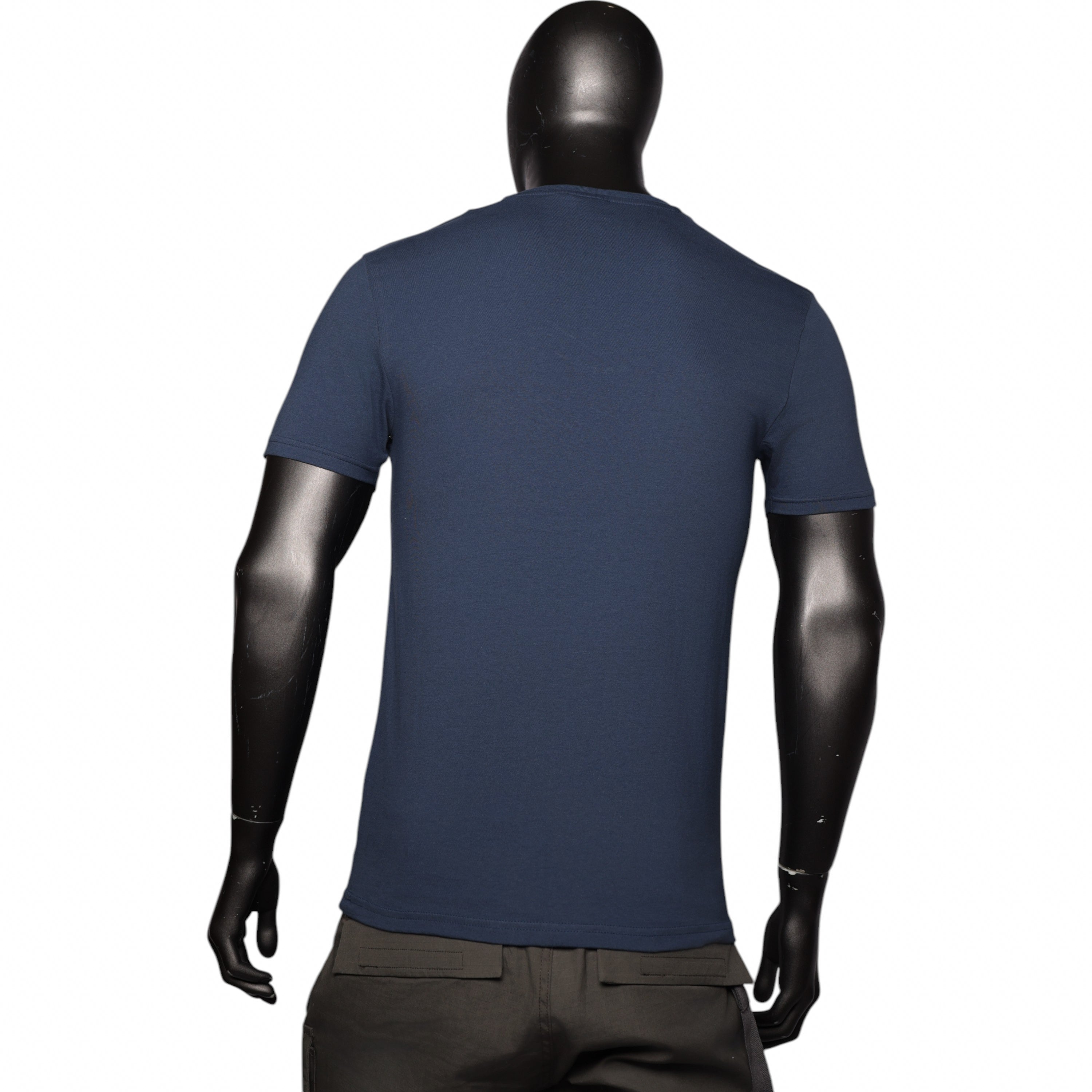 Polo T-Shirt Printed Logo Navy